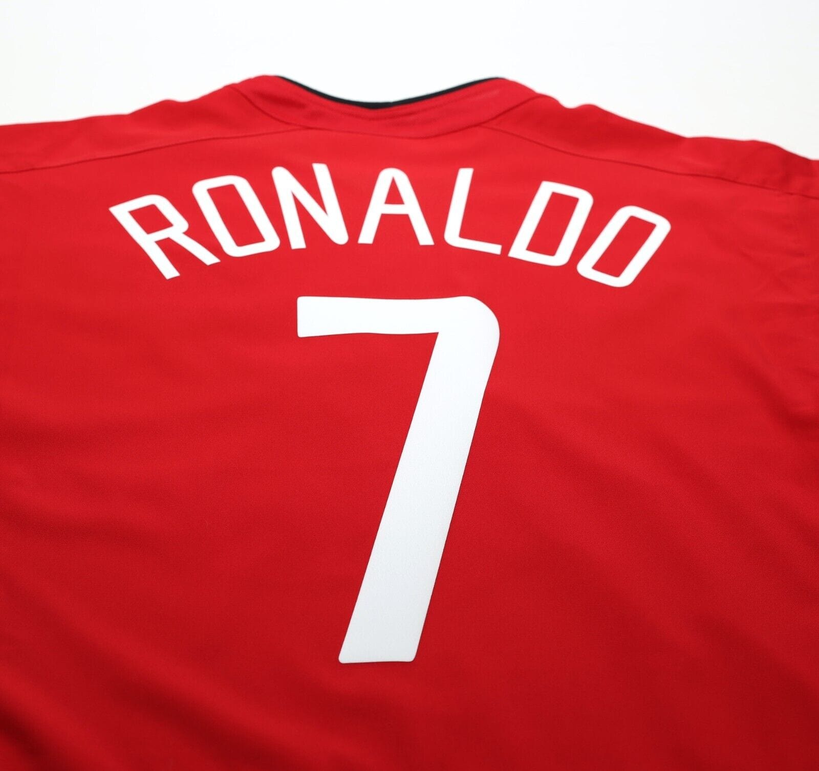 2002/04 RONALDO #7 Manchester United Vintage Nike Home Football Shirt (L)
