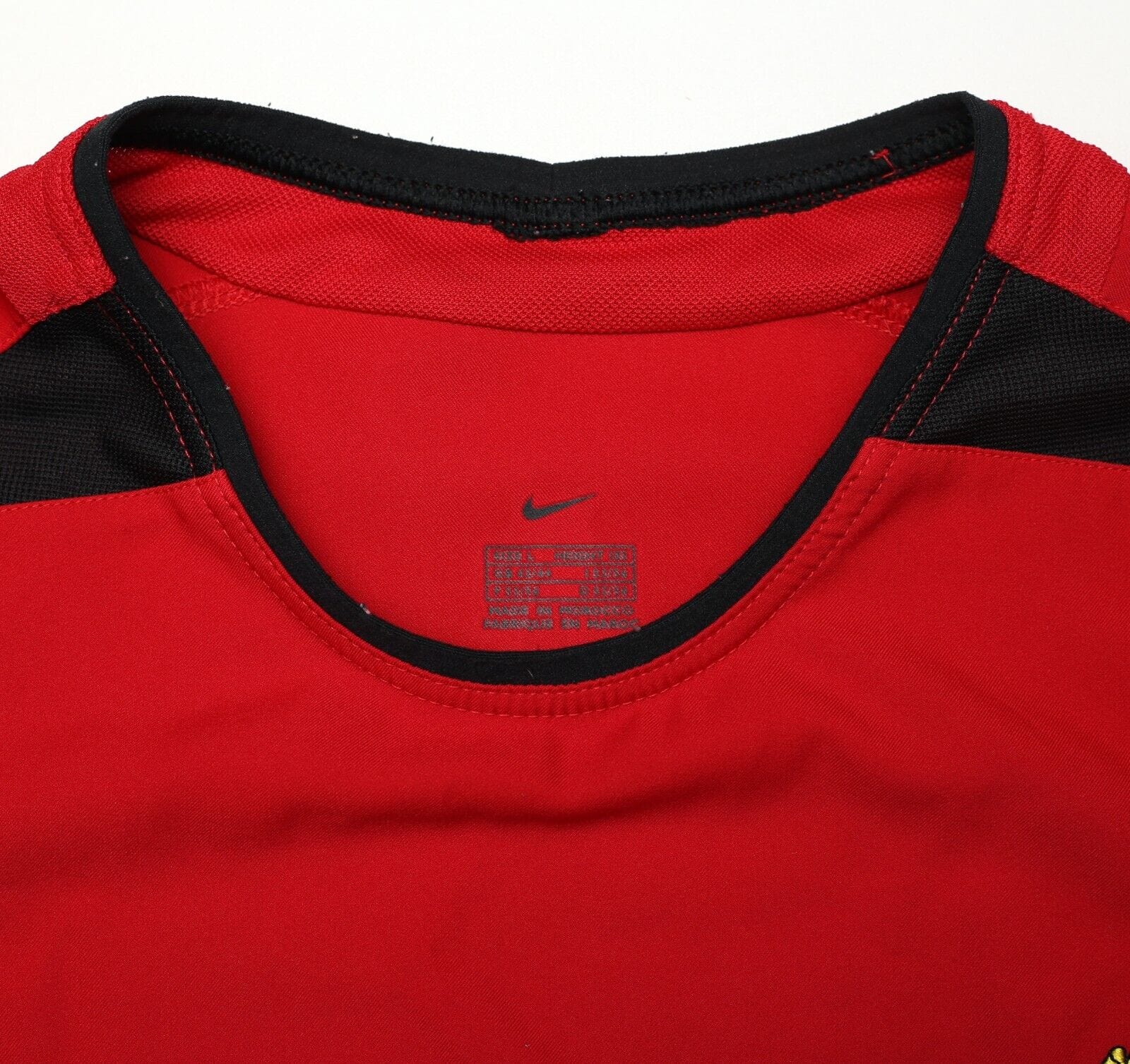 2002/04 RONALDO #7 Manchester United Vintage Nike Home Football Shirt (L)