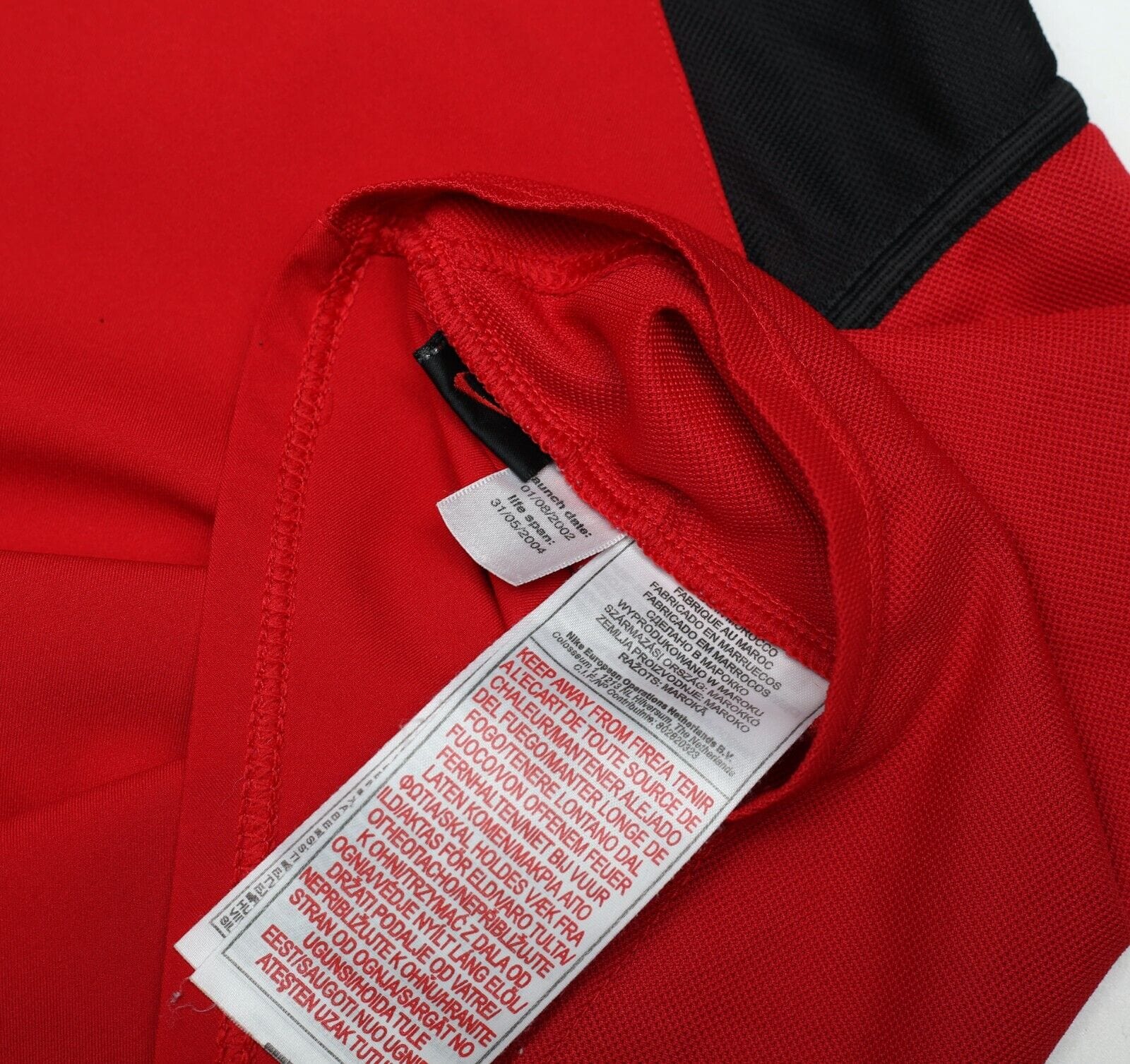 2002/04 RONALDO #7 Manchester United Vintage Nike Home Football Shirt (L)