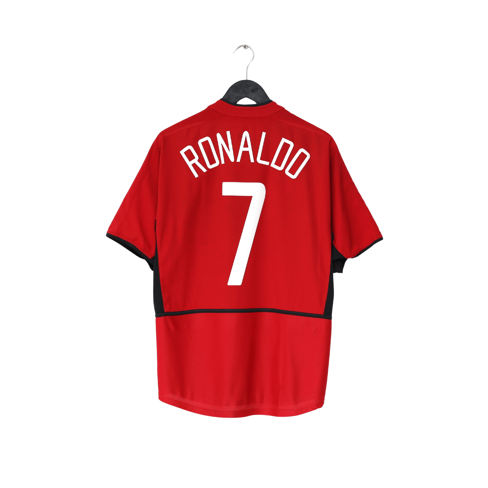 2002/04 RONALDO #7 Manchester United Vintage Nike Home Football Shirt (M)