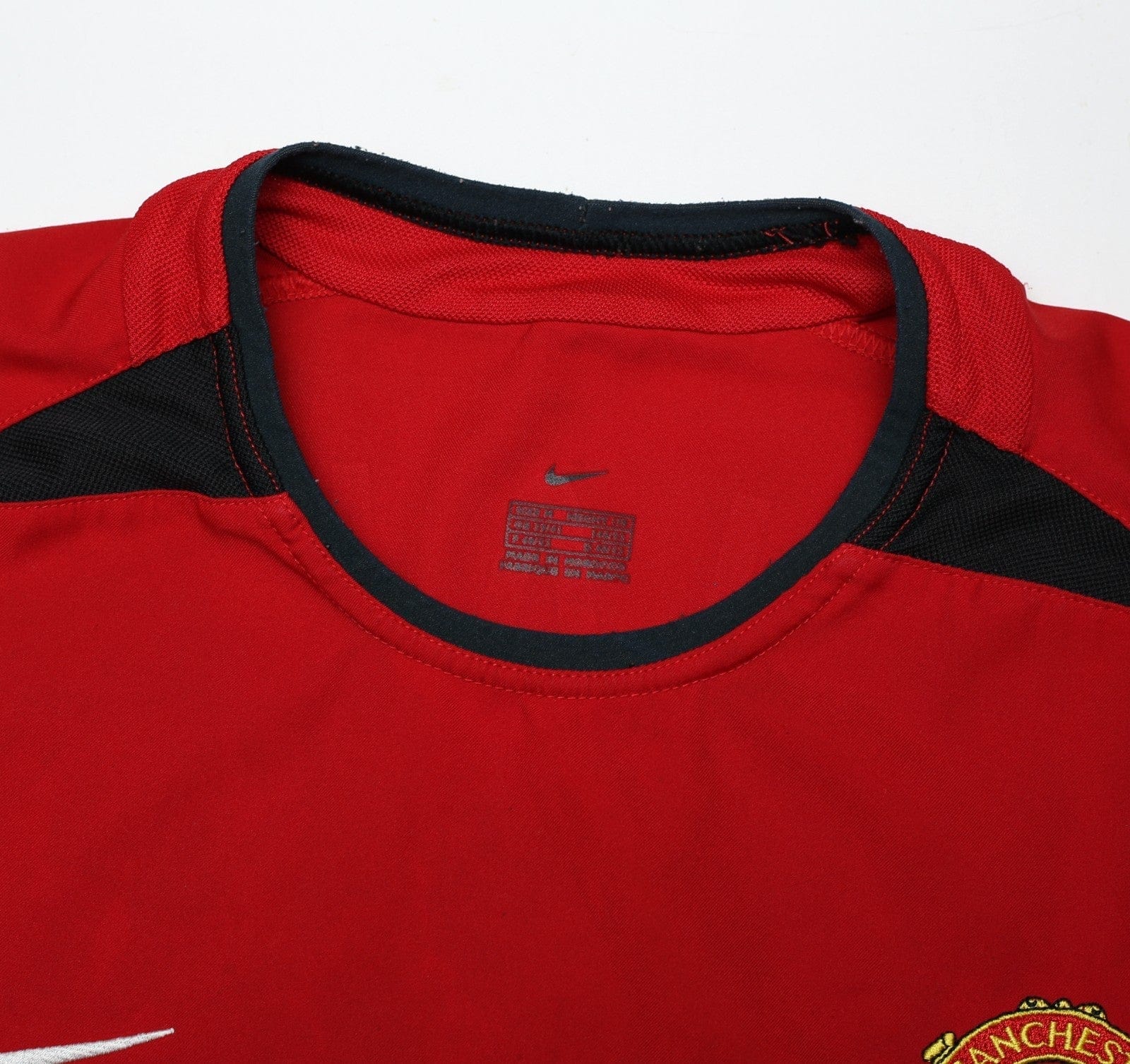 2002/04 RONALDO #7 Manchester United Vintage Nike Home Football Shirt (M)