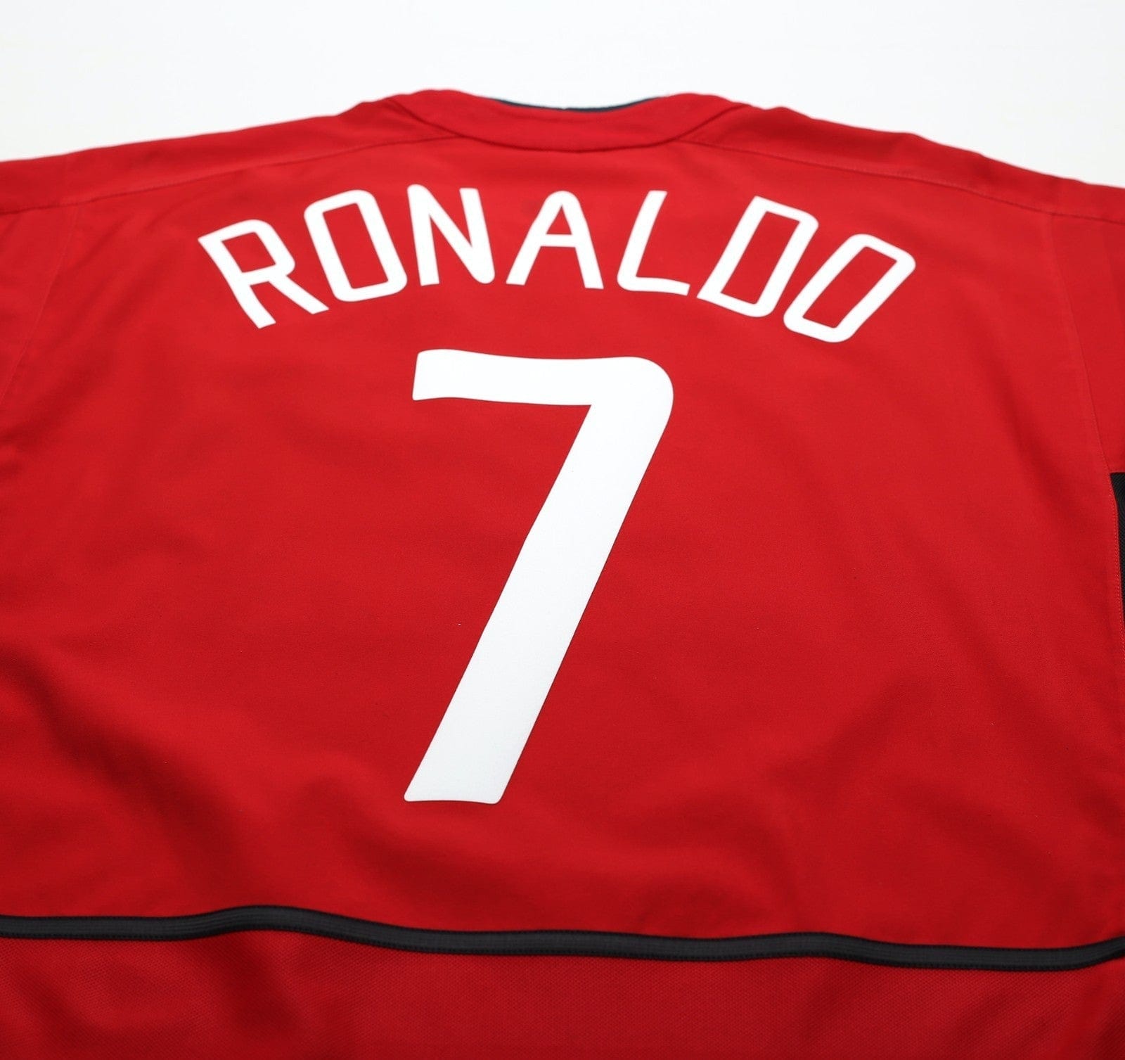 2002/04 RONALDO #7 Manchester United Vintage Nike Home Football Shirt (M)