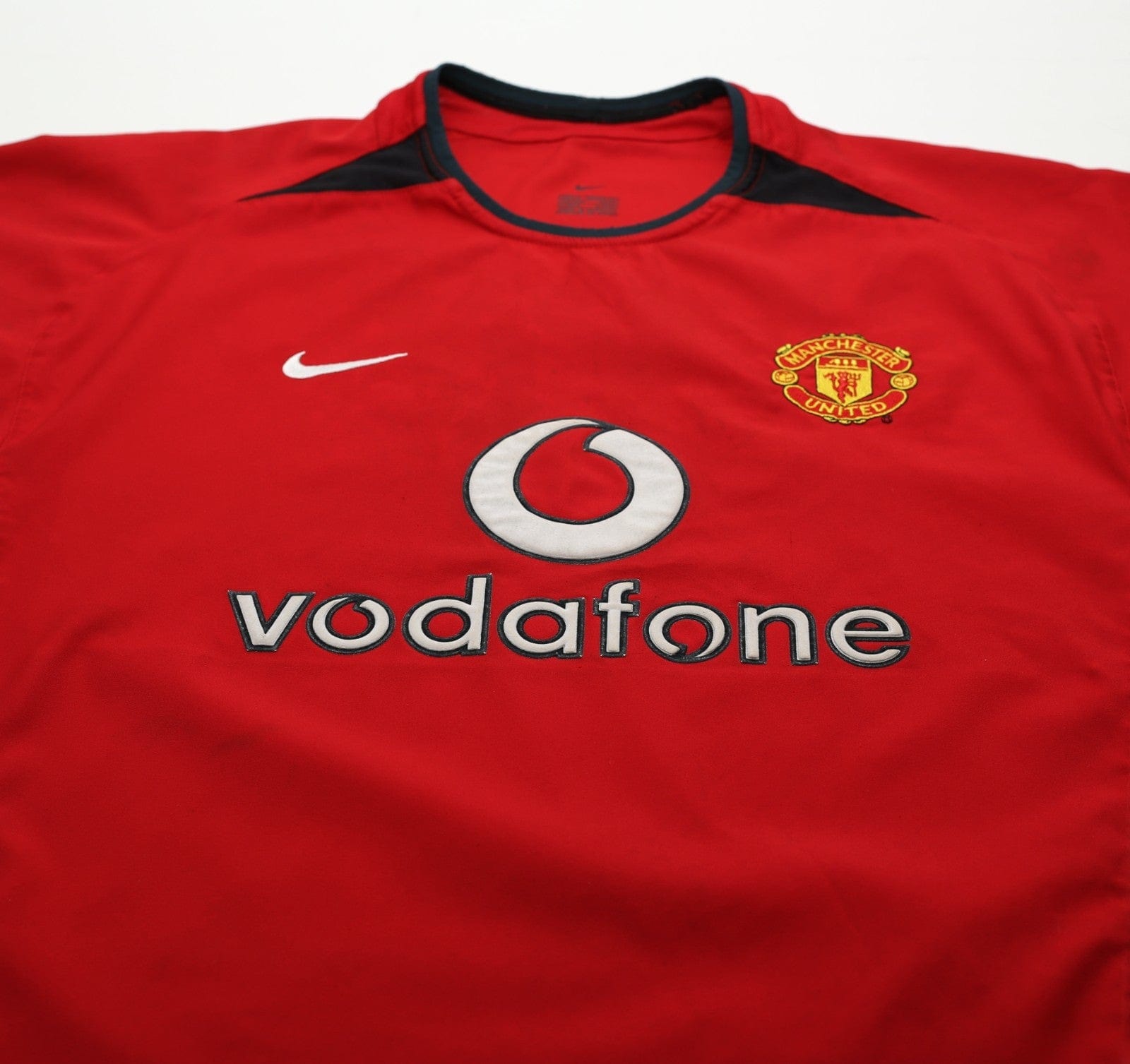 2002/04 RONALDO #7 Manchester United Vintage Nike Home Football Shirt (M)