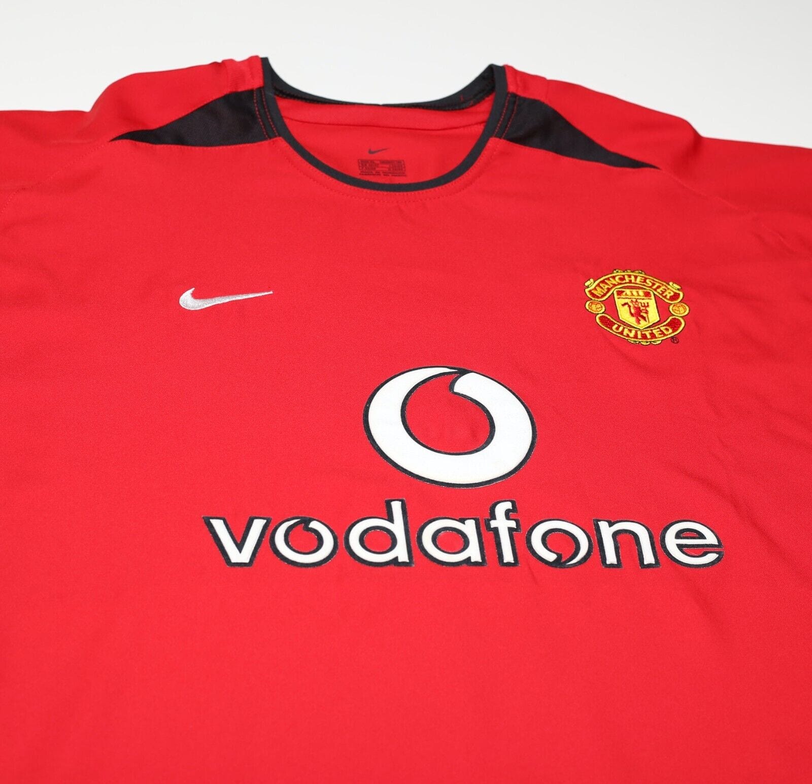 2002/04 RONALDO #7 Manchester United Vintage Nike Home Football Shirt (XL)