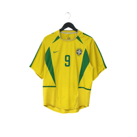 2002/04 Ronaldo #9 Brazil Vintage Nike Home Football Shirt (M)