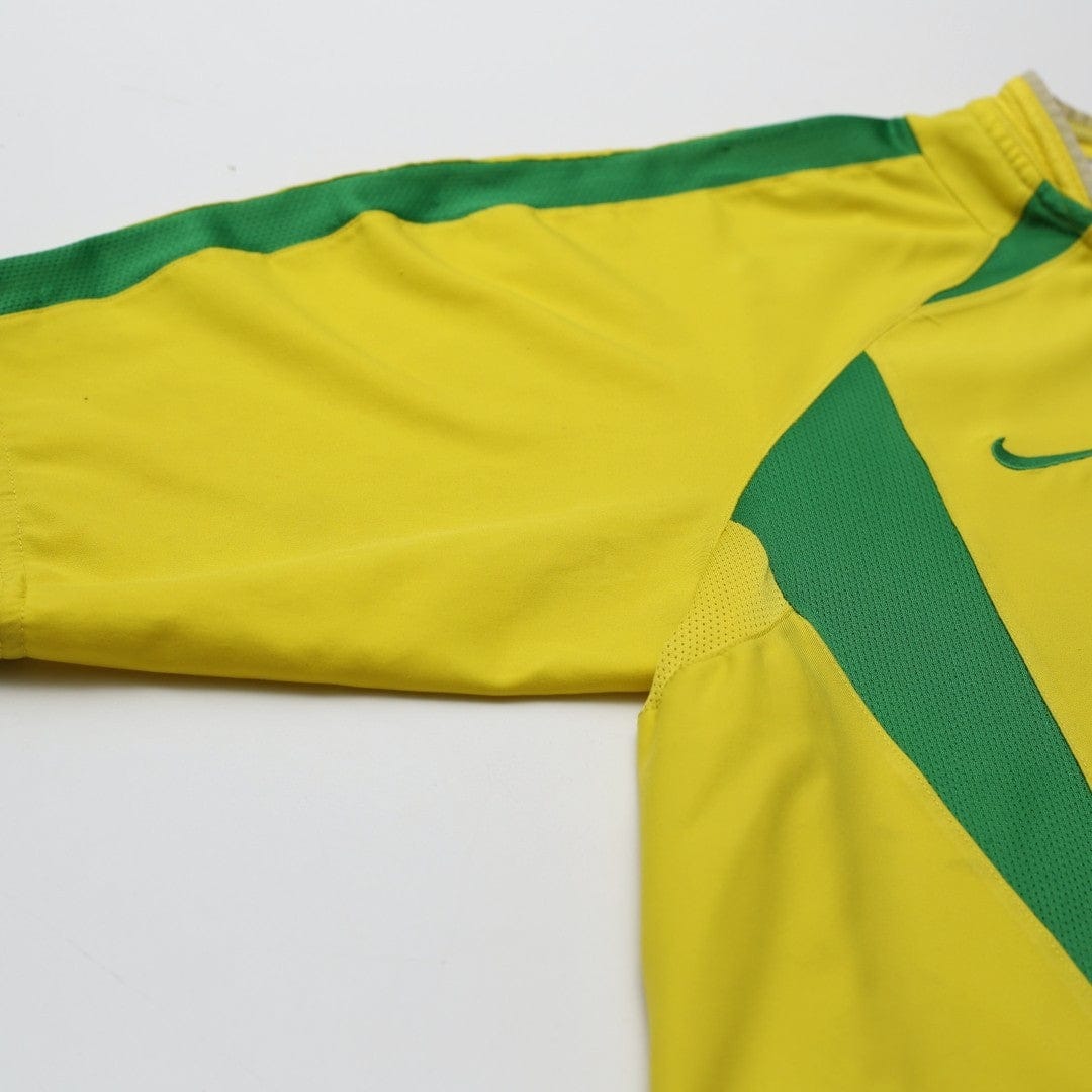 2002/04 Ronaldo #9 Brazil Vintage Nike Home Football Shirt (M)