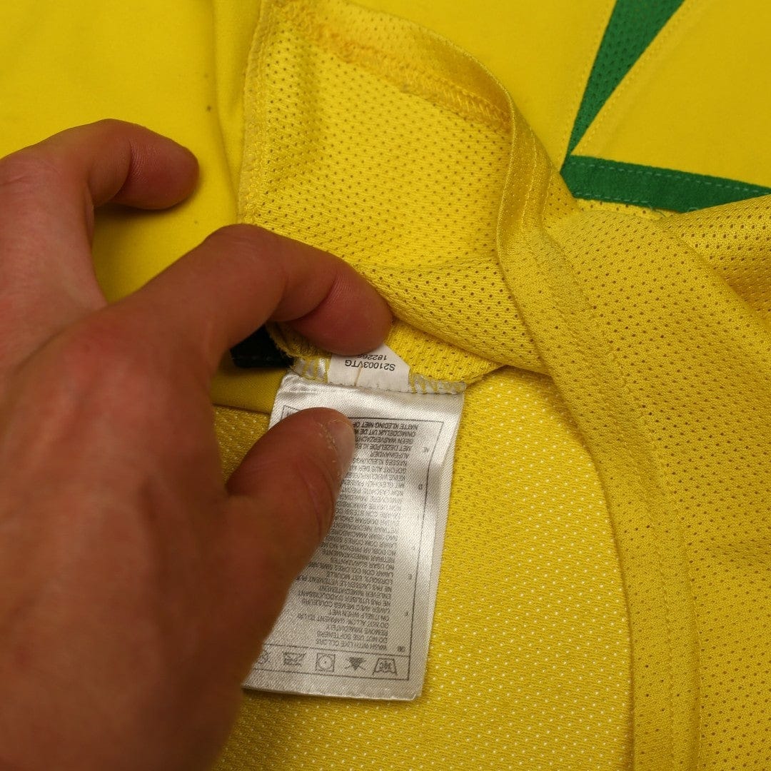 2002/04 Ronaldo #9 Brazil Vintage Nike Home Football Shirt (M)
