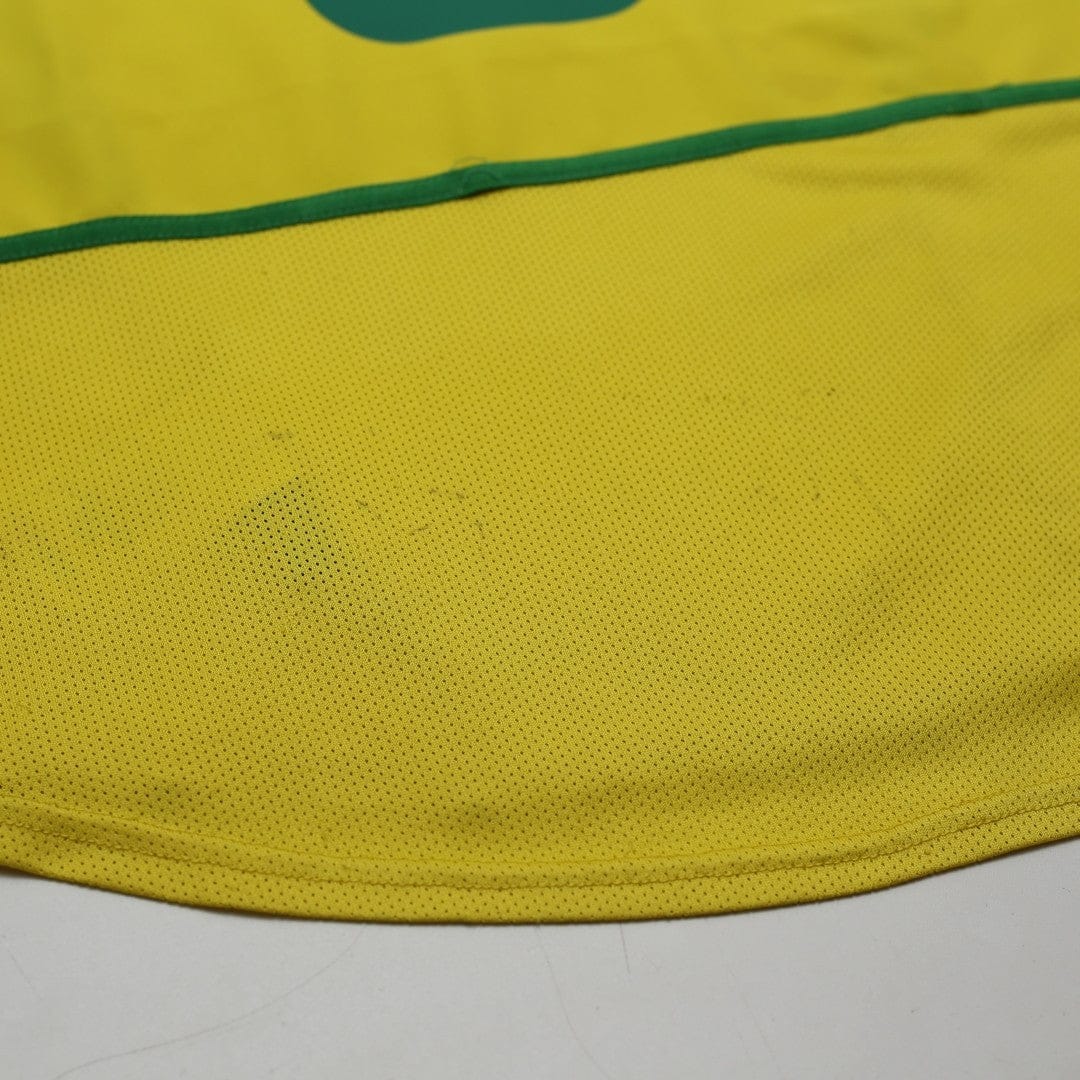 2002/04 Ronaldo #9 Brazil Vintage Nike Home Football Shirt (M)