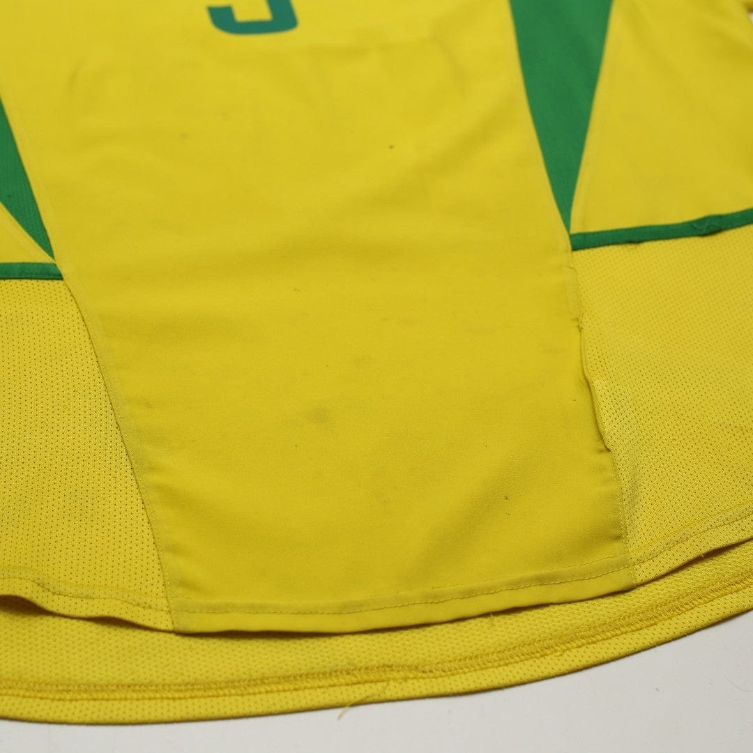 2002/04 Ronaldo #9 Brazil Vintage Nike Home Football Shirt (M)