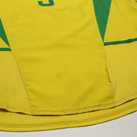2002/04 Ronaldo #9 Brazil Vintage Nike Home Football Shirt (M)