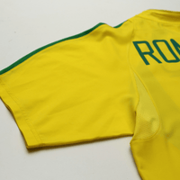 2002/04 Ronaldo #9 Brazil Vintage Nike Home Football Shirt (S)