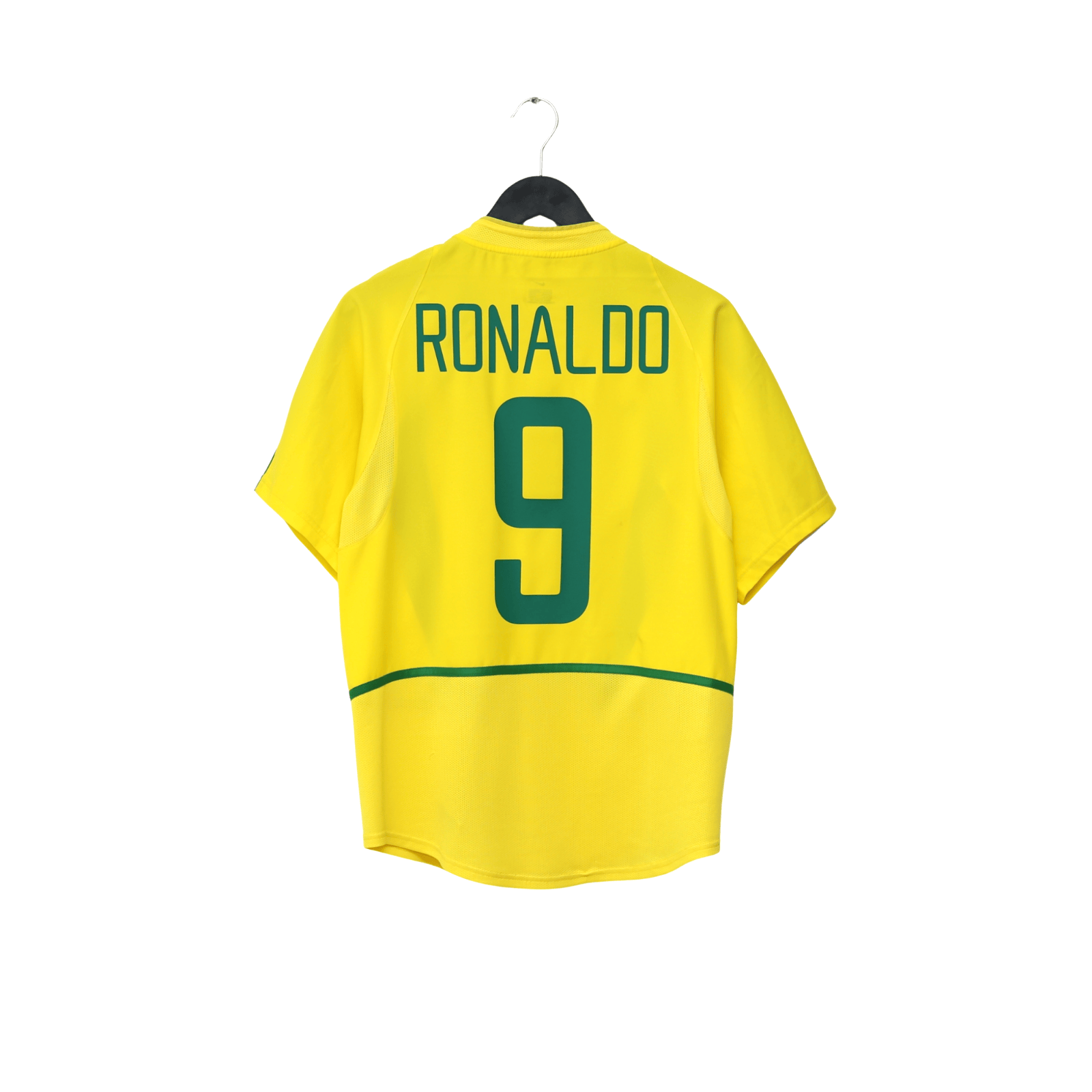 2002/04 Ronaldo #9 Brazil Vintage Nike Home Football Shirt (S)