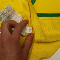 2002/04 Ronaldo #9 Brazil Vintage Nike Home Football Shirt (S)