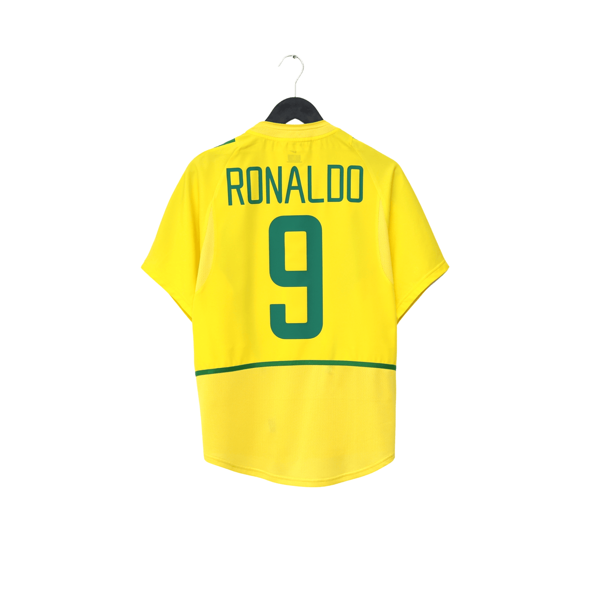 2002/04 Ronaldo #9 Brazil Vintage Nike Home Football Shirt (S)