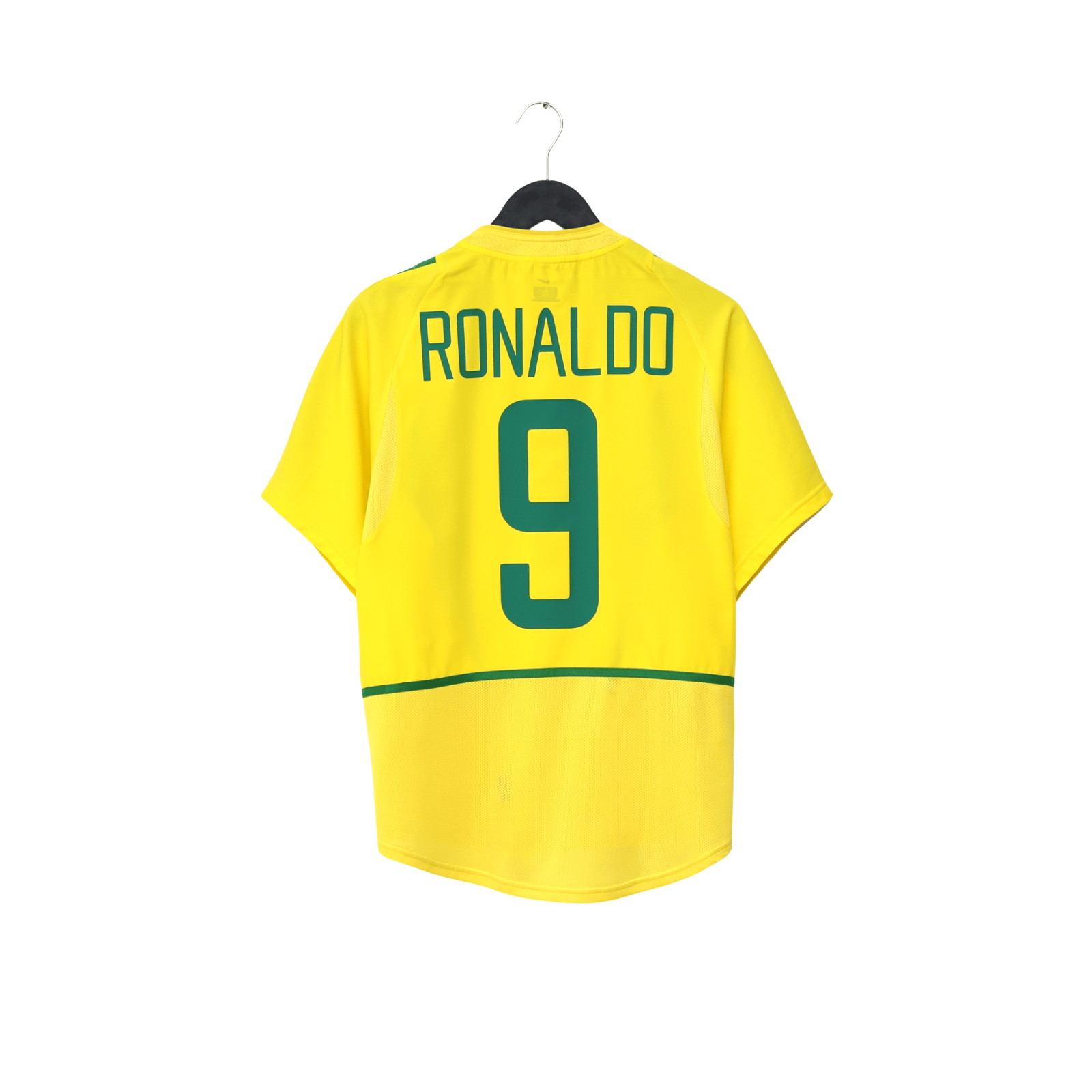 2002/04 Ronaldo #9 Brazil Vintage Nike Home Football Shirt (S)
