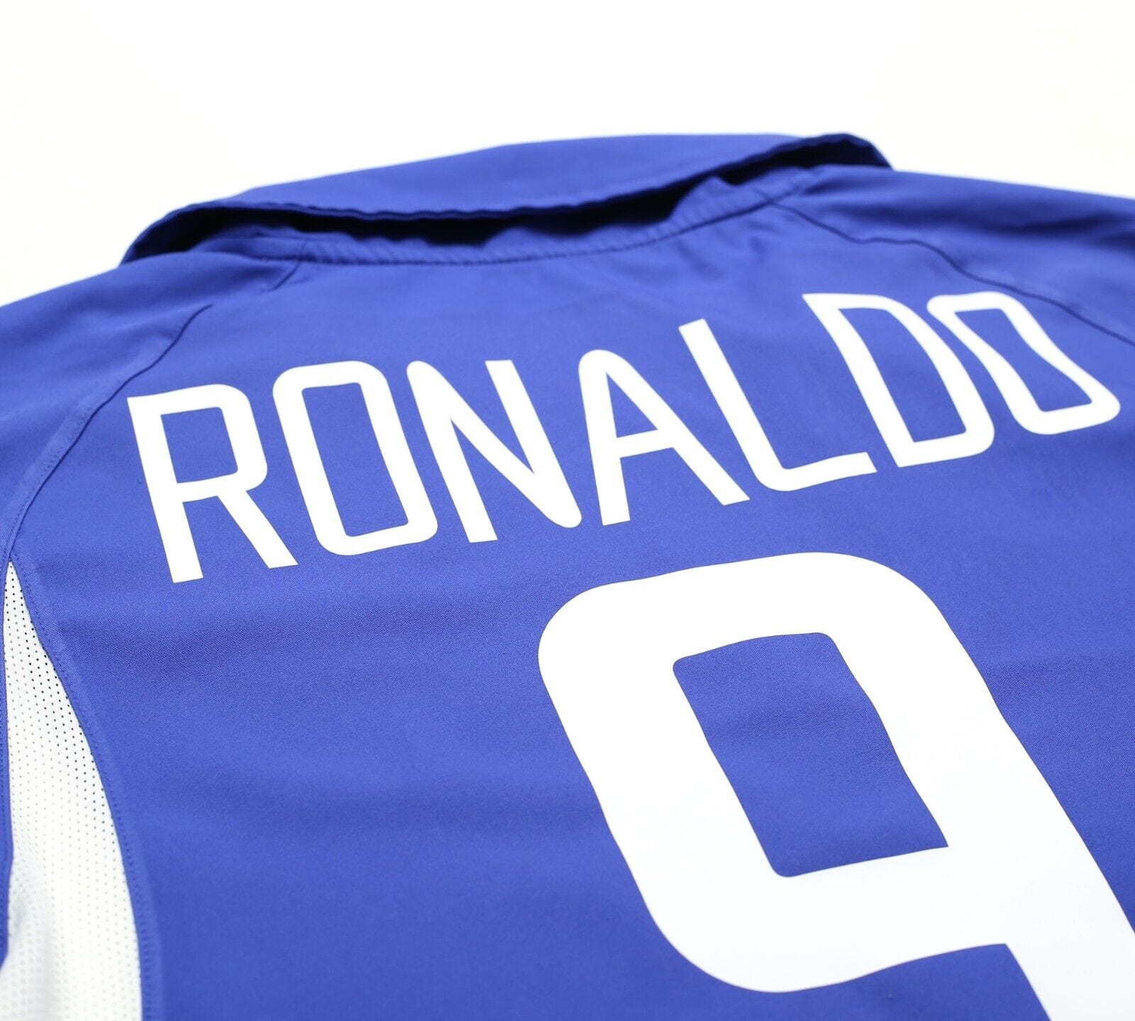 2002/04 RONALDO #9 Brazil Vintage Nike WC 2002 Away Football Shirt (S)