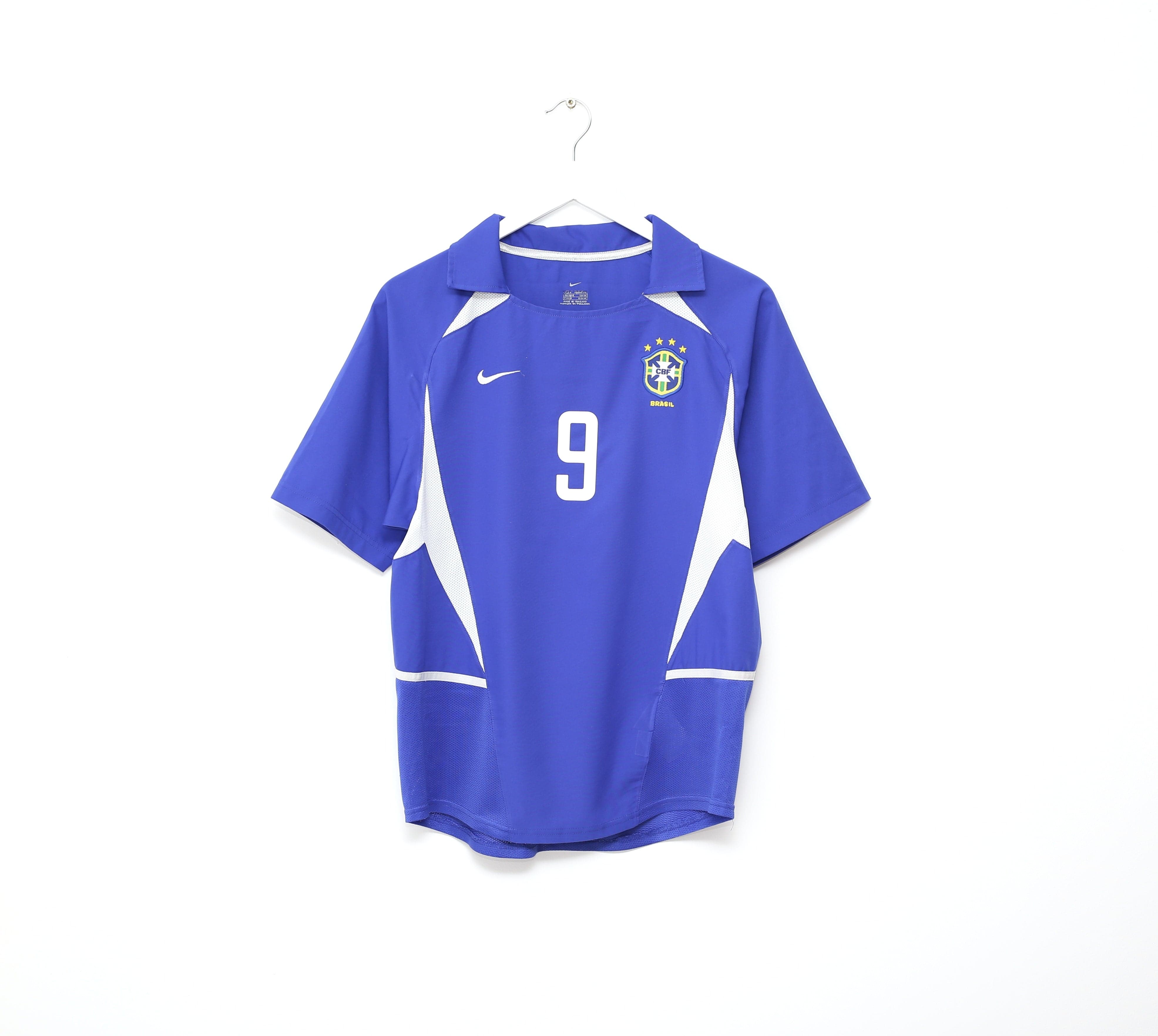2002年サッカー ブラジル代表ユニフォーム NIKE 背番号9 RONALDO 2002年サッカー ブラジル代表ユニフォーム NIKE 背番号9 RONALDO