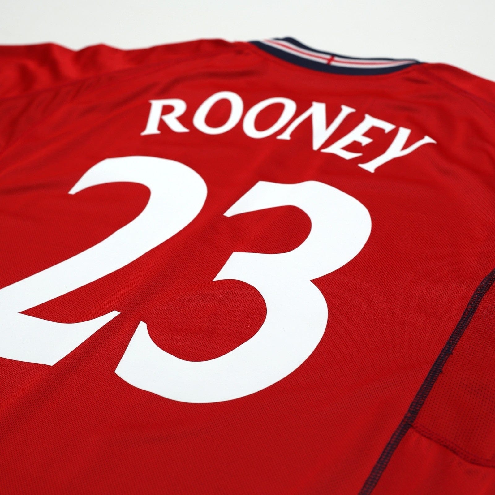 2002/04 Rooney #23 England Vintage Umbro Away Debut Football Shirt (L) Australia