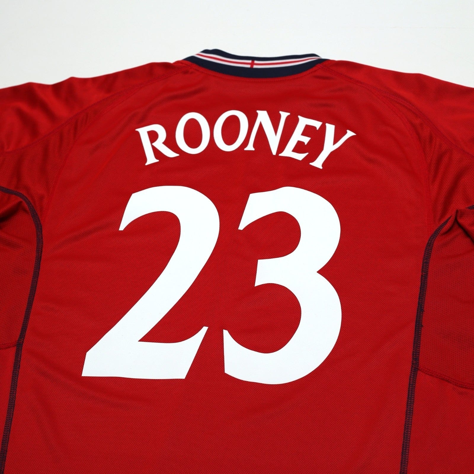 2002/04 Rooney #23 England Vintage Umbro Away Debut Football Shirt (L) Australia