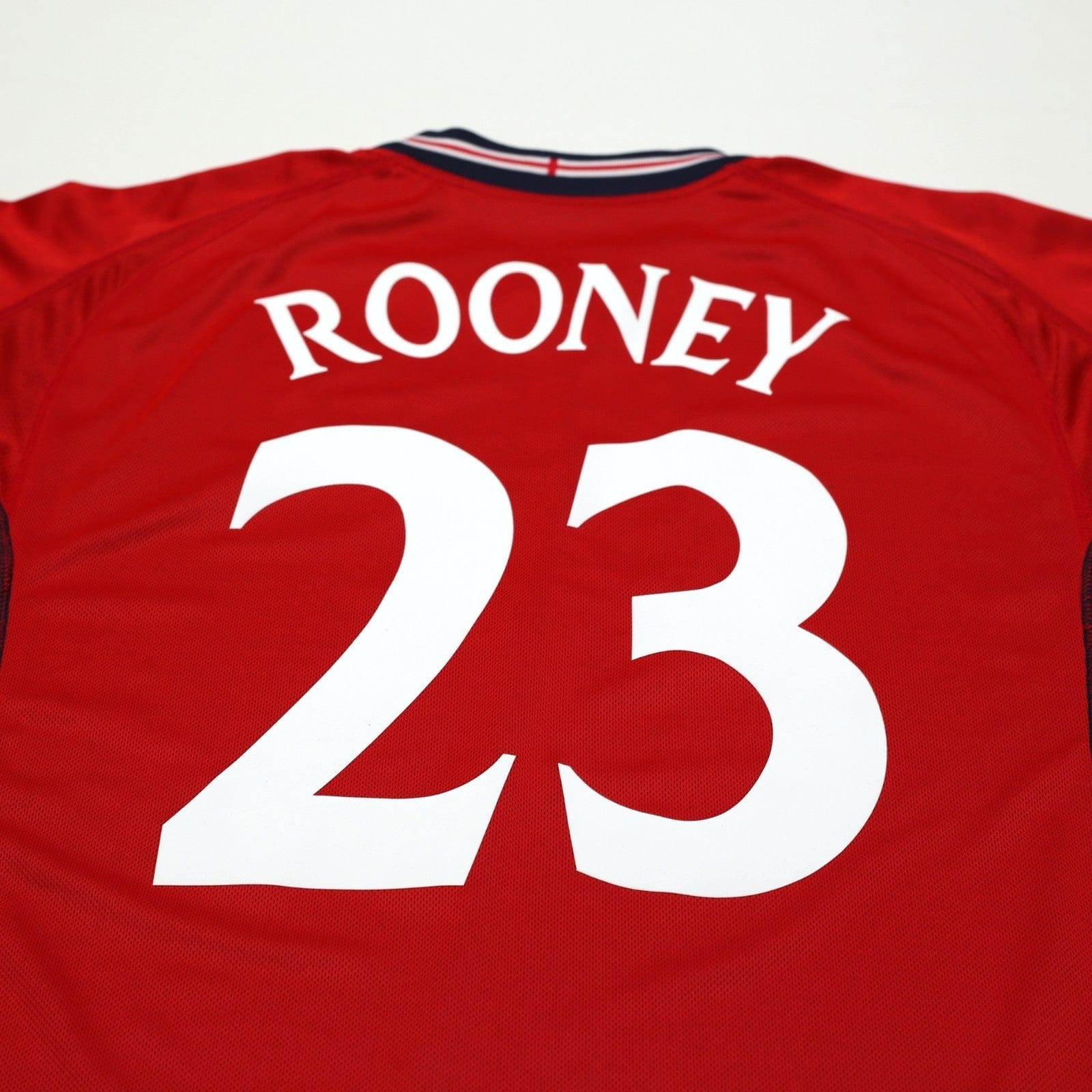 2002/04 Rooney #23 England Vintage Umbro Away Debut Football Shirt (L) Australia