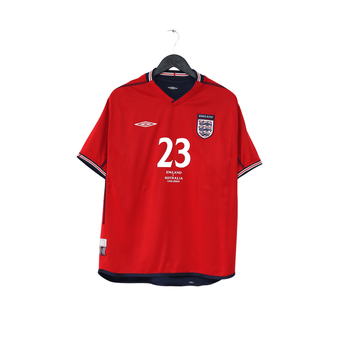 2002/04 Rooney #23 England Vintage Umbro Away Debut Football Shirt (M) Australia