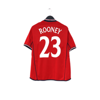 2002/04 Rooney #23 England Vintage Umbro Away Debut Football Shirt (M) Australia