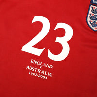 2002/04 Rooney #23 England Vintage Umbro Away Debut Football Shirt (M) Australia