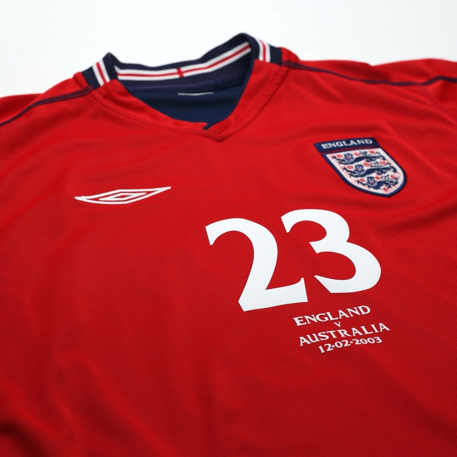 2002/04 Rooney #23 England Vintage Umbro Away Debut Football Shirt (M) Australia