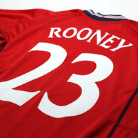2002/04 Rooney #23 England Vintage Umbro Away Debut Football Shirt (M) Australia