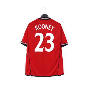 2002/04 Rooney #23 England Vintage Umbro Away Debut Football Shirt XL Australia