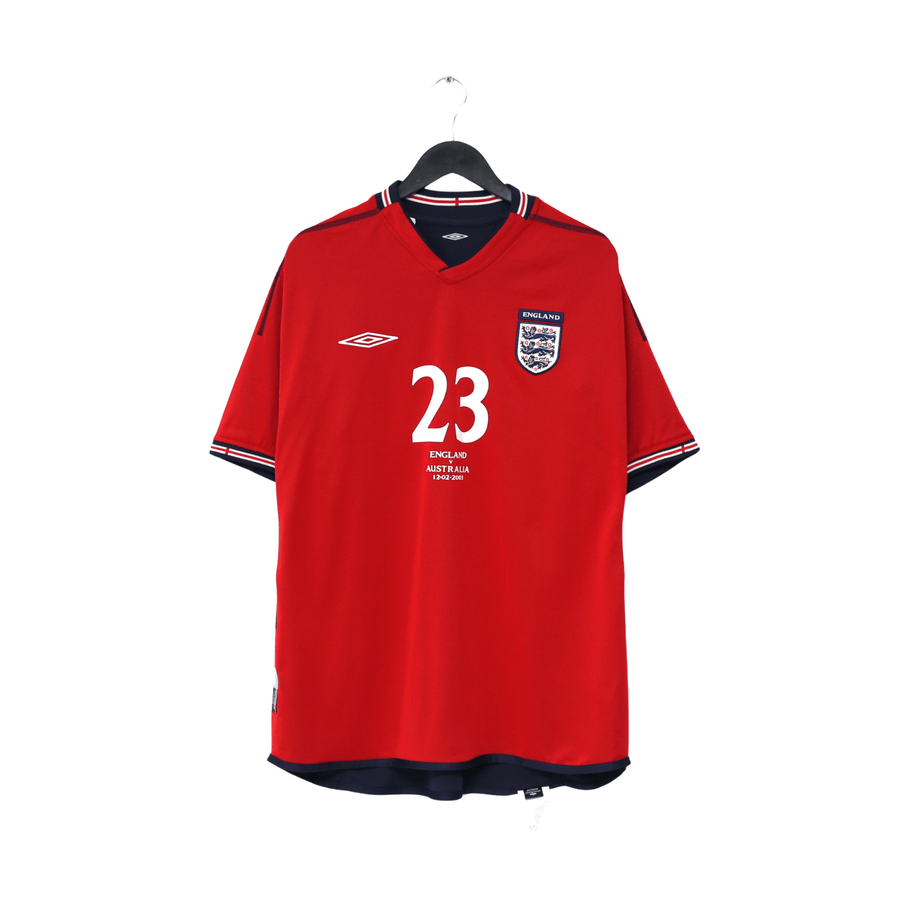 2002/04 Rooney #23 England Vintage Umbro Away Debut Football Shirt XL Australia