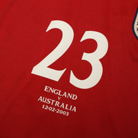 2002/04 Rooney #23 England Vintage Umbro Away Debut Football Shirt XL Australia