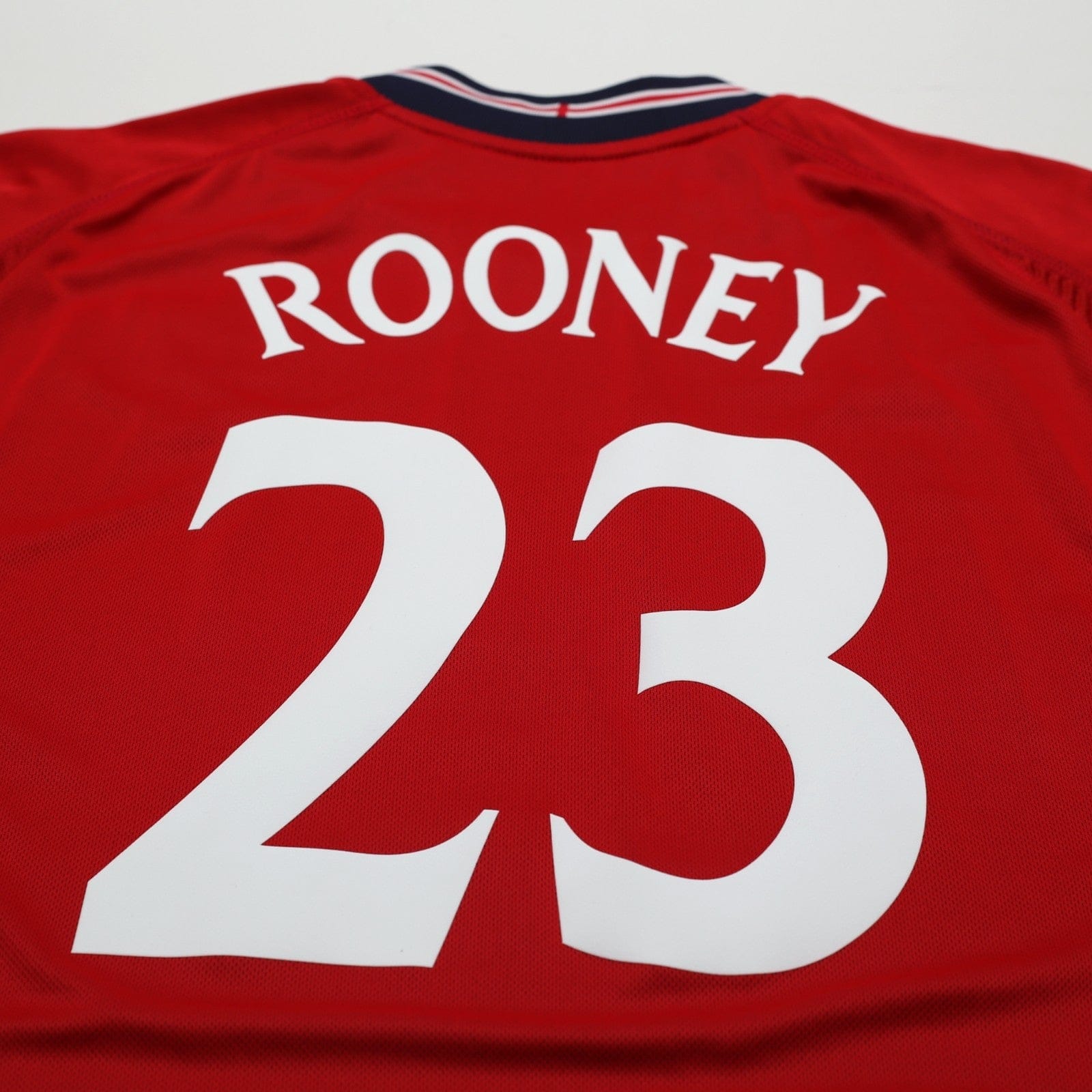 2002/04 Rooney #23 England Vintage Umbro Away Debut Football Shirt XL Australia