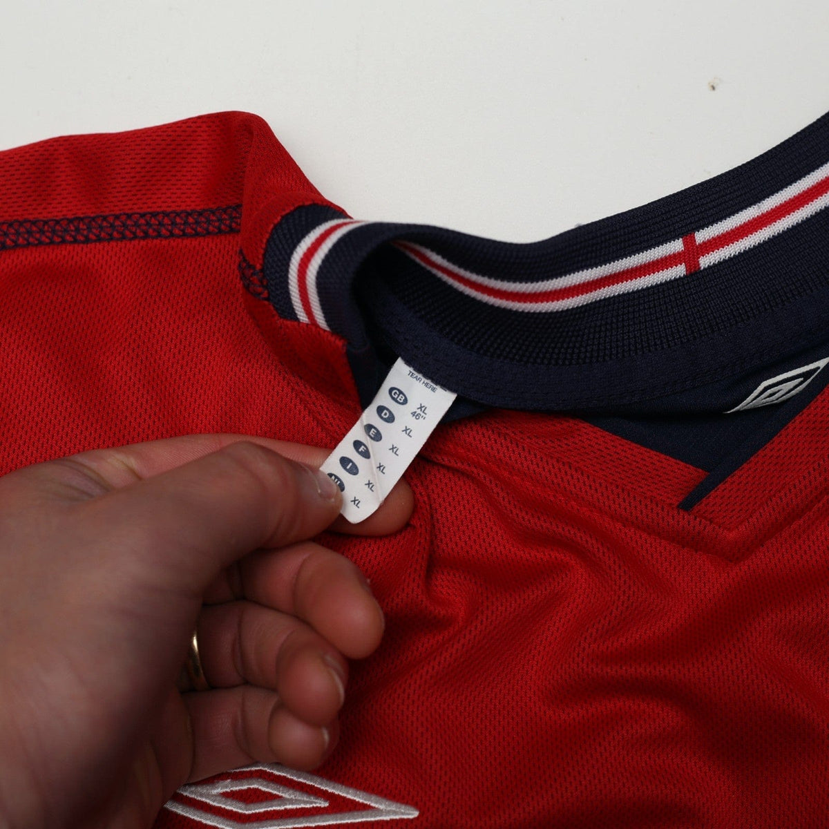 2002/04 Rooney #23 England Vintage Umbro Away Debut Football Shirt XL Australia