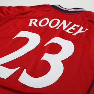 2002/04 Rooney #23 England Vintage Umbro Away Debut Football Shirt XL Australia