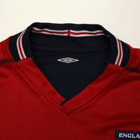 2002/04 Scholes #8 England Vintage Umbro Away Football Shirt (M) Argentina WC