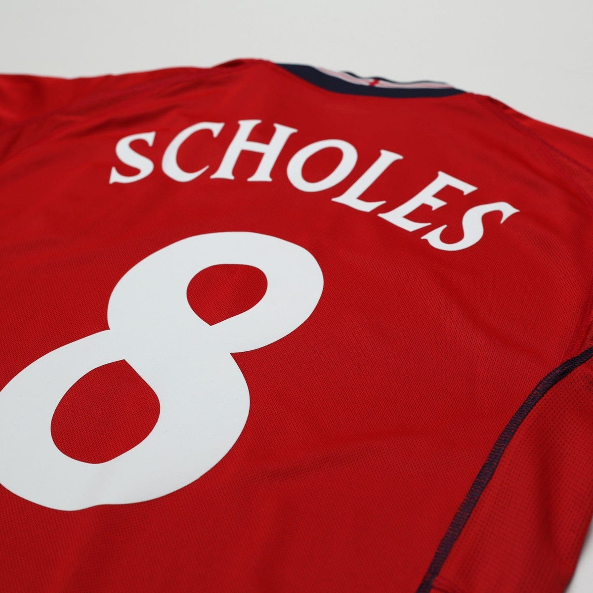 2002/04 Scholes #8 England Vintage Umbro Away Football Shirt (M) Argentina WC