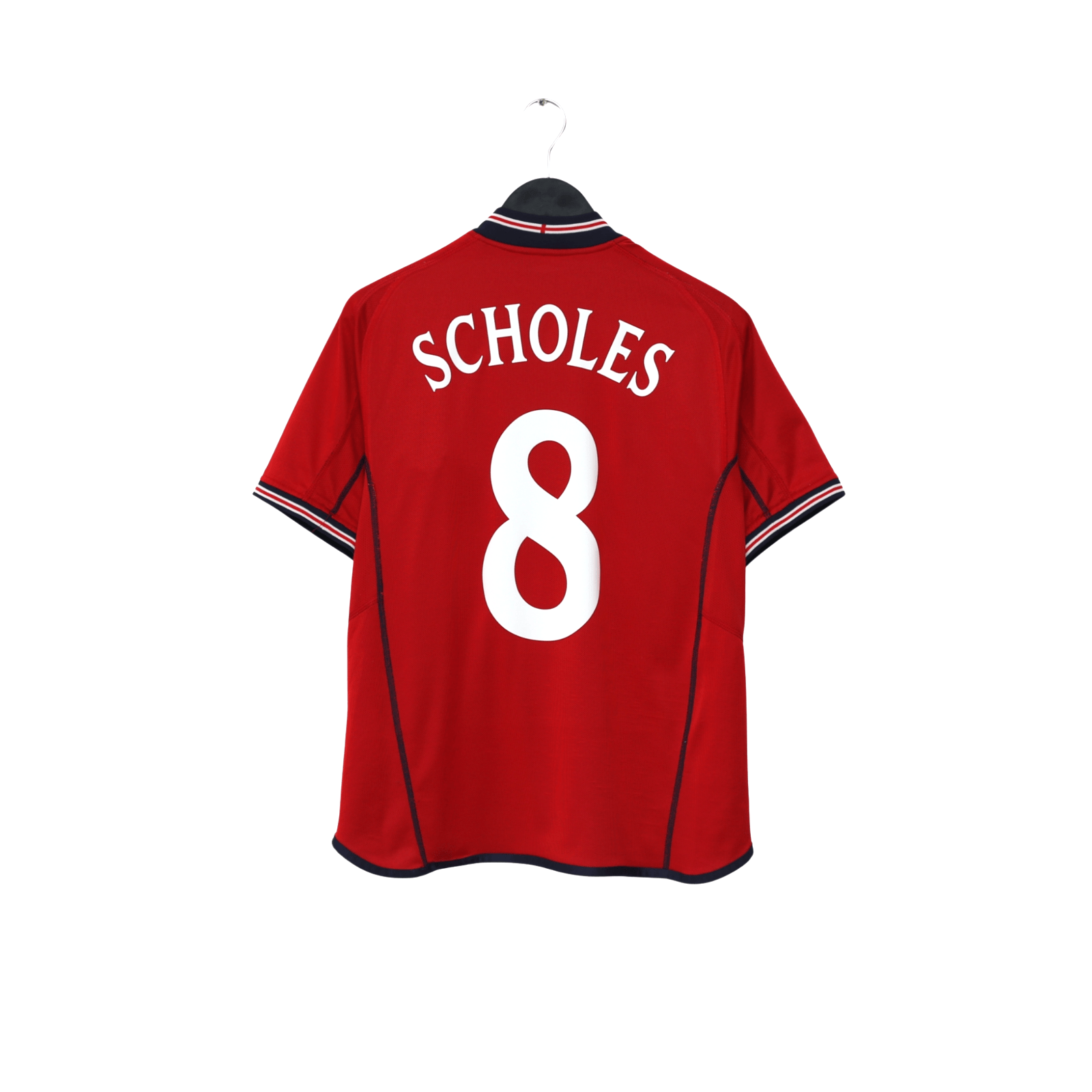 2002/04 Scholes #8 England Vintage Umbro Away Football Shirt (M) Argentina WC
