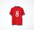 2002/04 SCHOLES #8 England Vintage Umbro Away Football Shirt (M) WC 2002