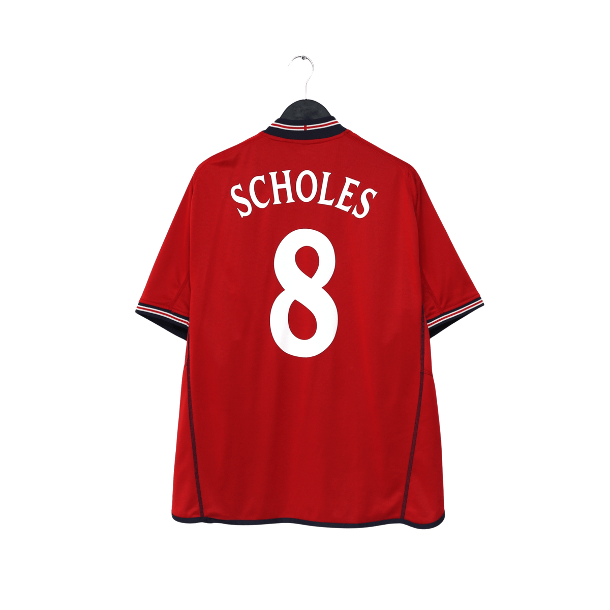 2002/04 Scholes #8 England Vintage Umbro Away Football Shirt (XXL) Argentina WC