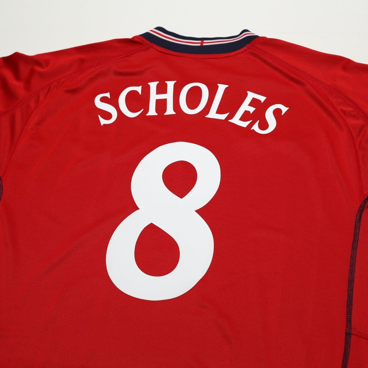 2002/04 Scholes #8 England Vintage Umbro Away Football Shirt (XXL) Argentina WC