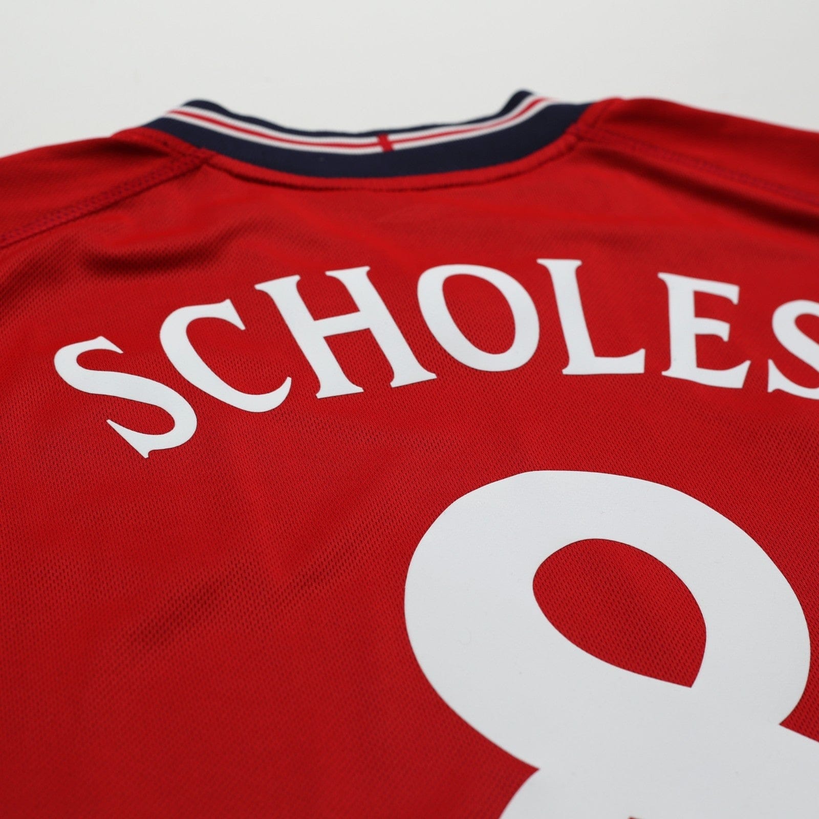 2002/04 Scholes #8 England Vintage Umbro Away Football Shirt (XXL) Argentina WC