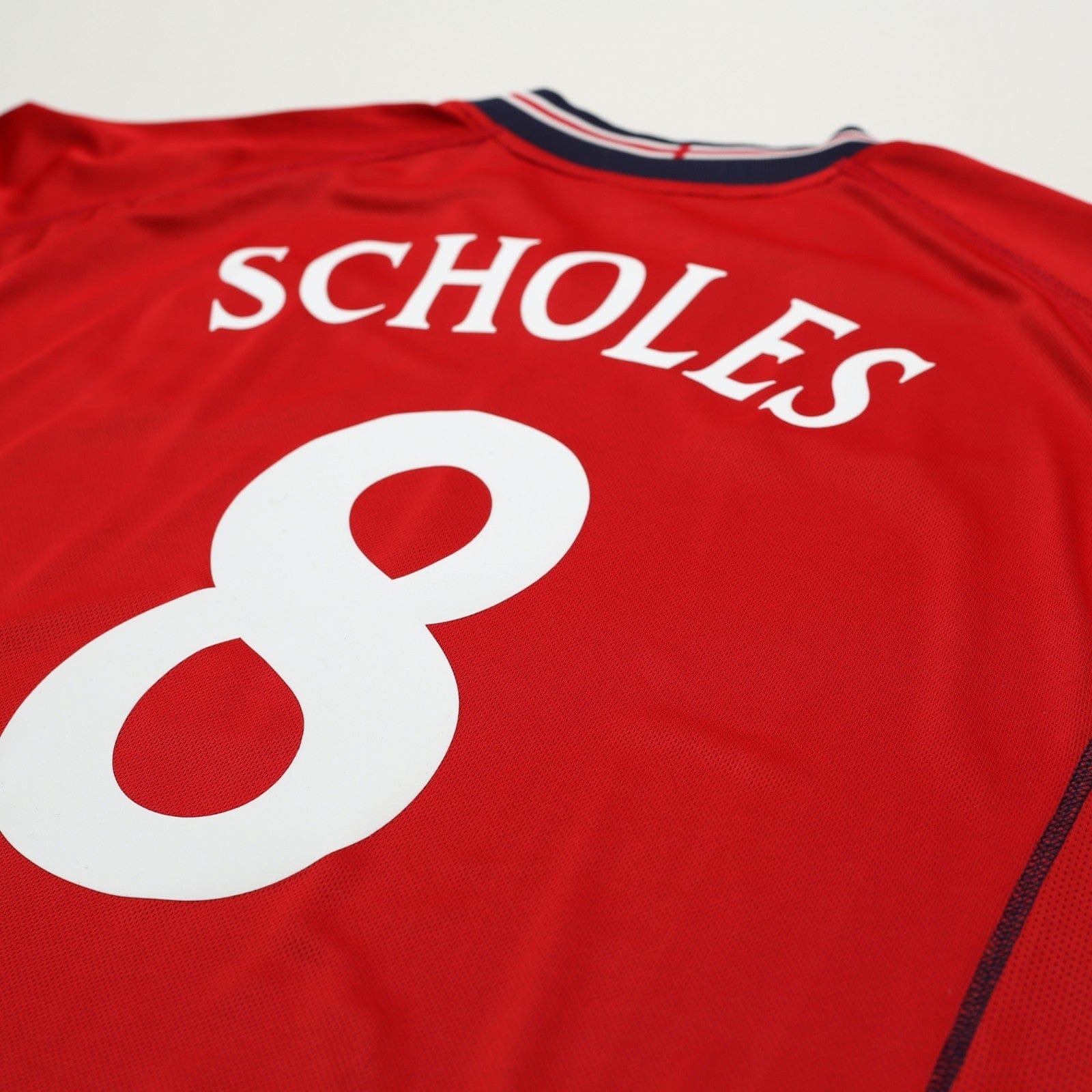 2002/04 Scholes #8 England Vintage Umbro Away Football Shirt (XXL) Argentina WC