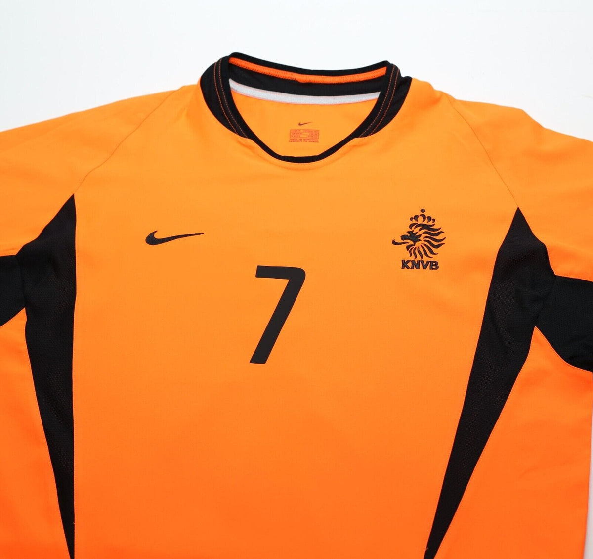 2002/04 SEEDORF #7 Holland Vintage Nike Home Football Shirt (M)