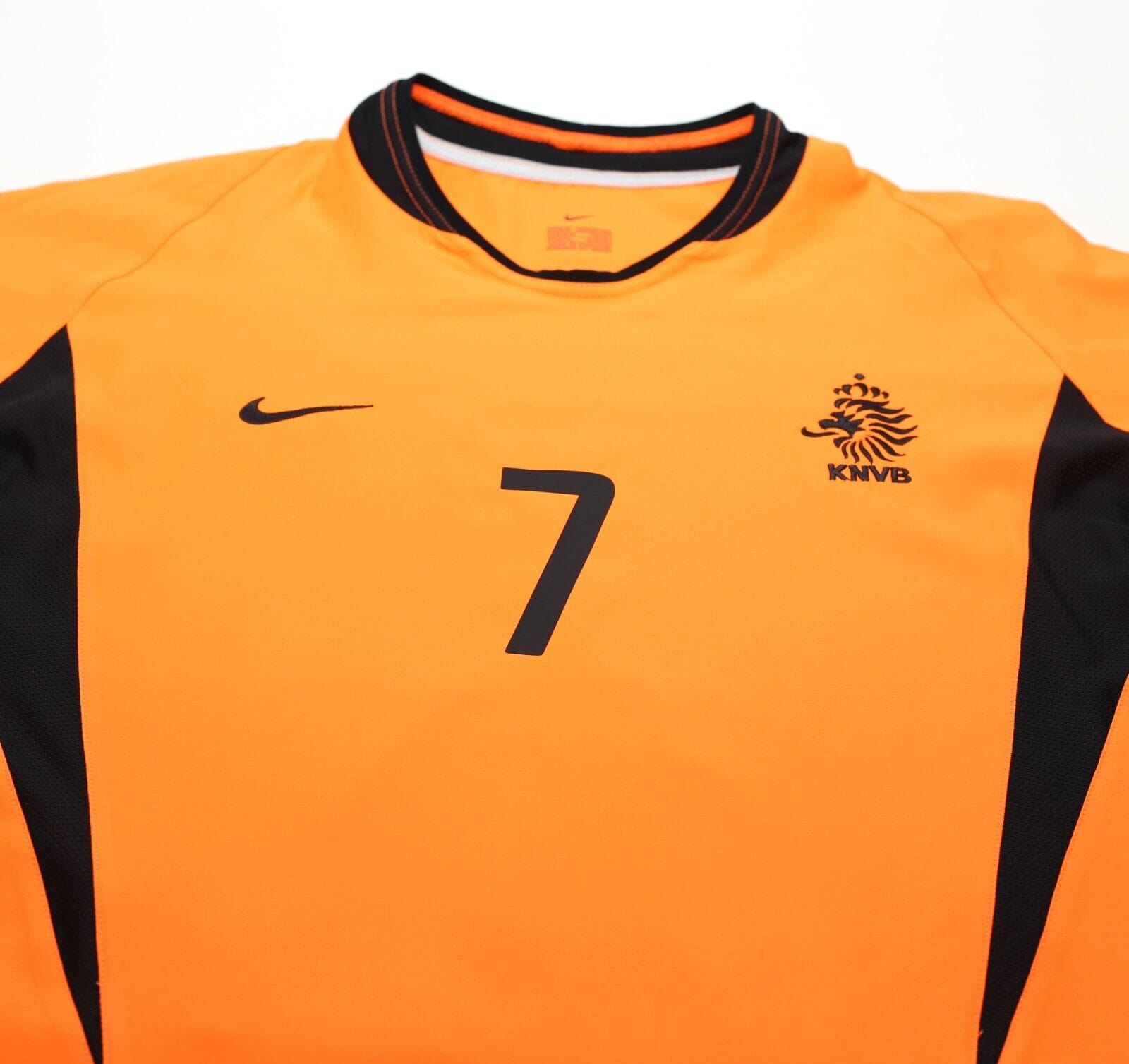 2002/04 SEEDORF #7 Holland Vintage Nike Home Football Shirt (M)