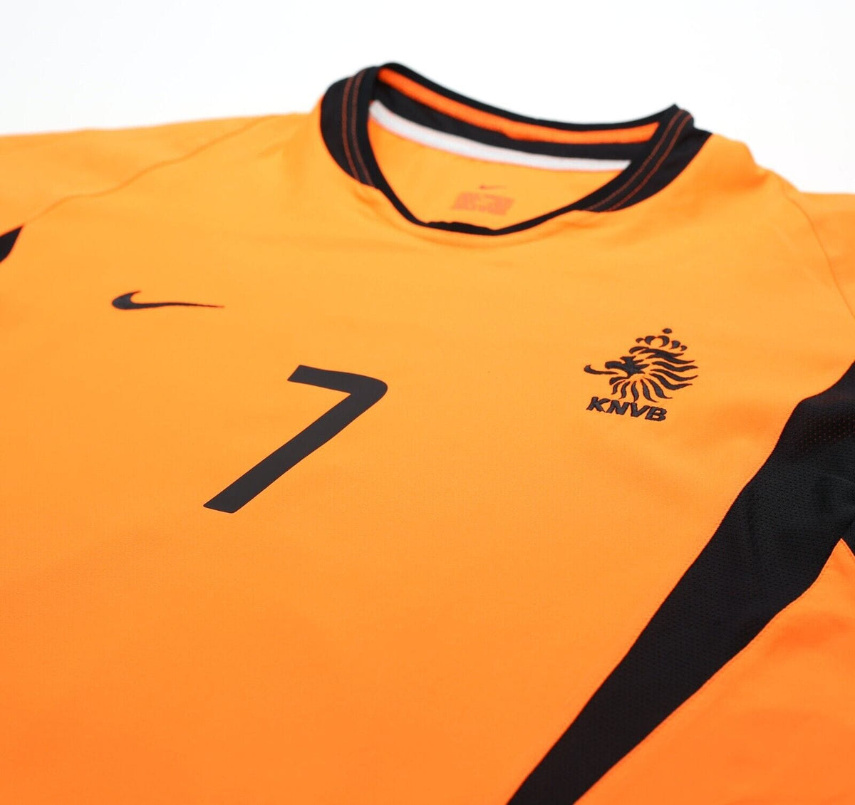 2002/04 SEEDORF #7 Holland Vintage Nike Home Football Shirt (M)