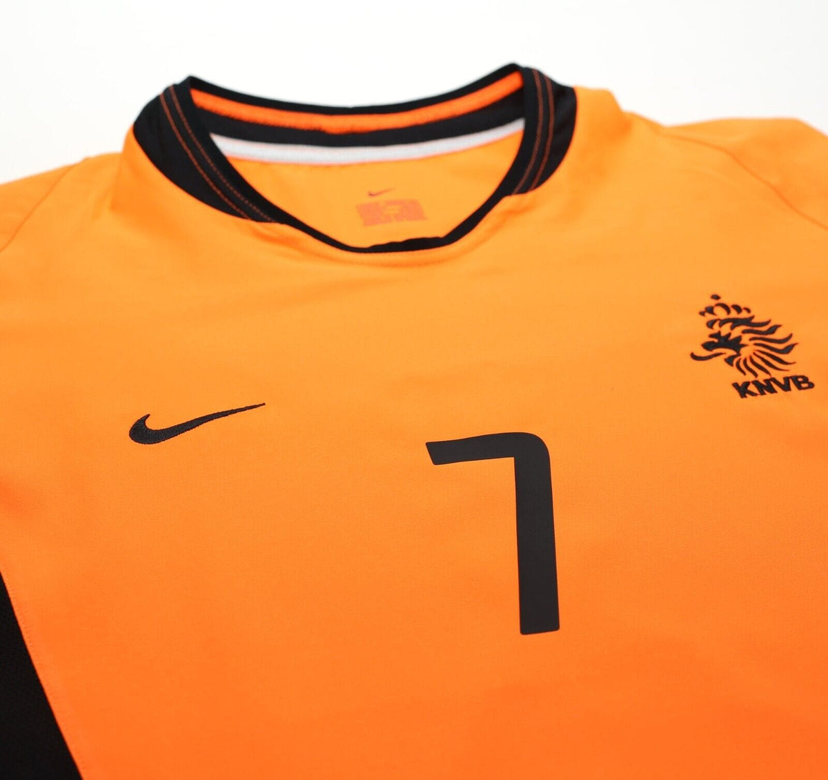 2002/04 SEEDORF #7 Holland Vintage Nike Home Football Shirt (M)