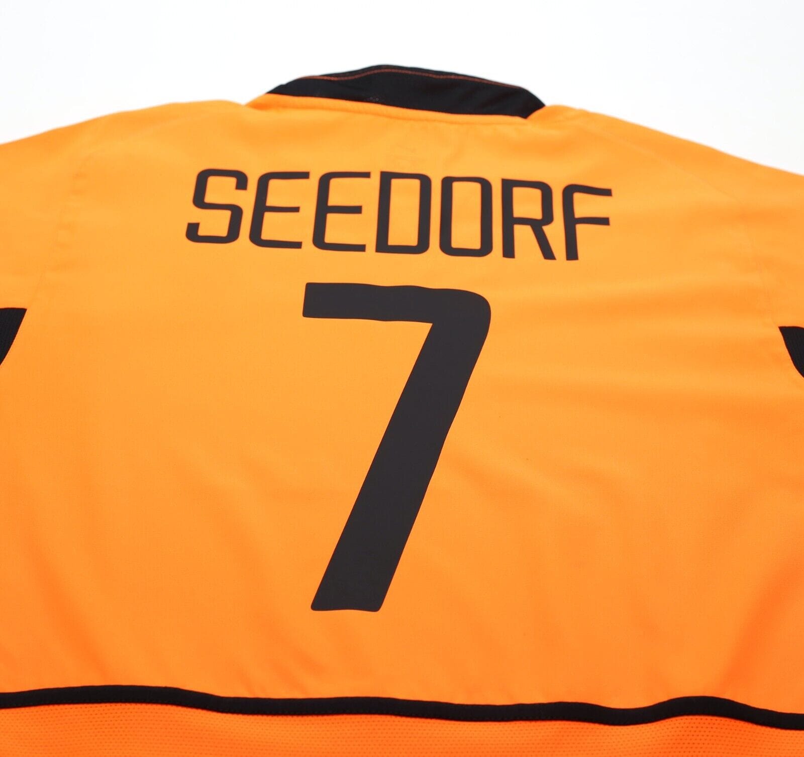 2002/04 SEEDORF #7 Holland Vintage Nike Home Football Shirt (M)