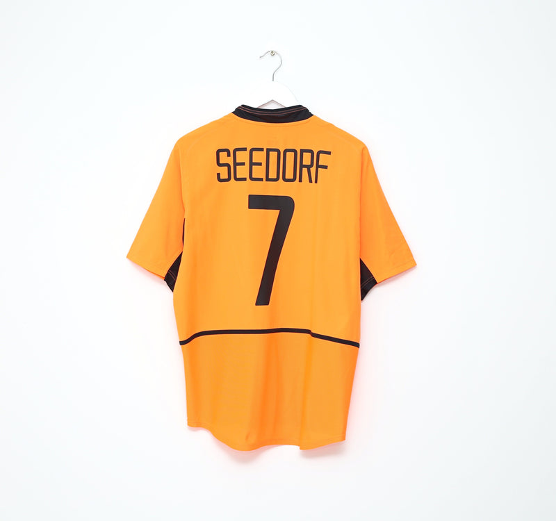 2002/04 SEEDORF #7 Holland Vintage Nike Home Football Shirt (M)