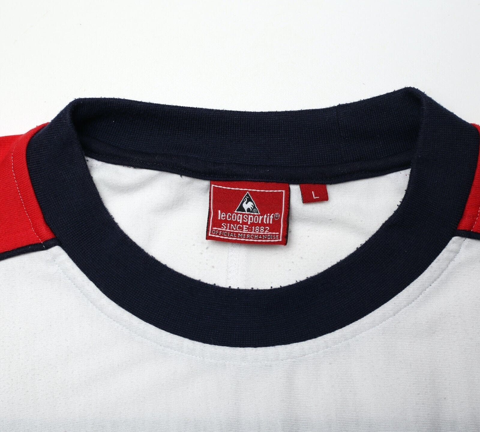 2002/04 SHEFFIELD UNITED Vintage le coq sportif Football Cotton Tee Shirt (L)